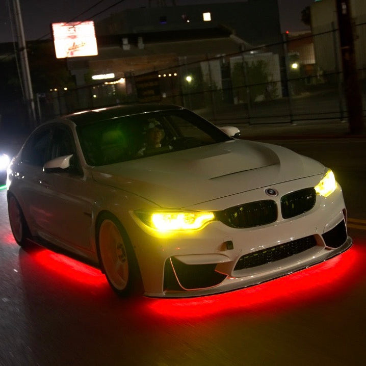HALO Premium RGB Dual-Row Underglow Kit (Full Car)