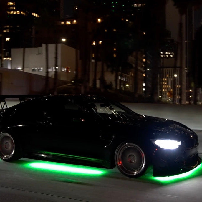 HALO Premium RGB Dual-Row Underglow Kit (Full Car)