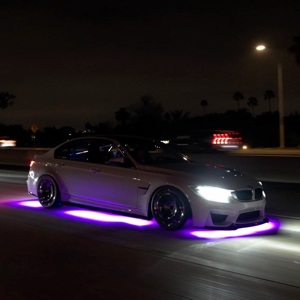 HALO Premium RGB Dual-Row Underglow Kit (Full Car)